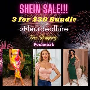 SHEIN Bundle 3 for $30 Free Shipping